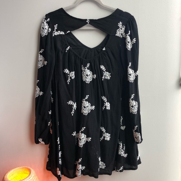 Free People Emma Embroidered Tunic Dress - Picture 2 of 2